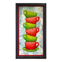Red And Green Teacups