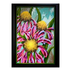 Three Colourful Daisies