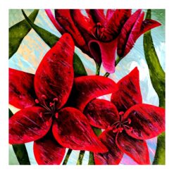 Red Lilies