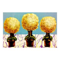 Three Topiary Trees