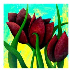 Three Tulips