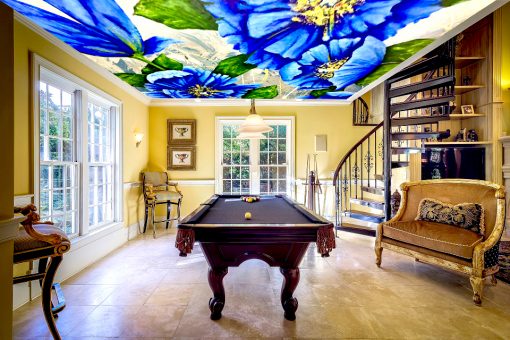 Stretched Ceiling mock-up example 2