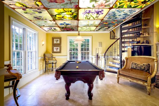 Stretched Ceiling mock-up example 4